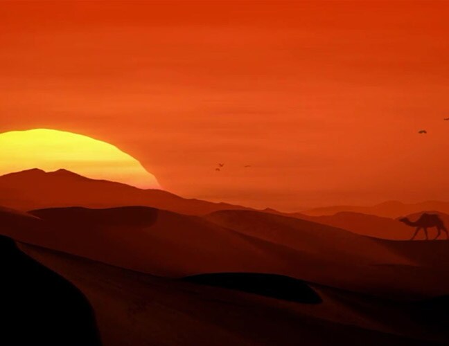 изображение пустыни