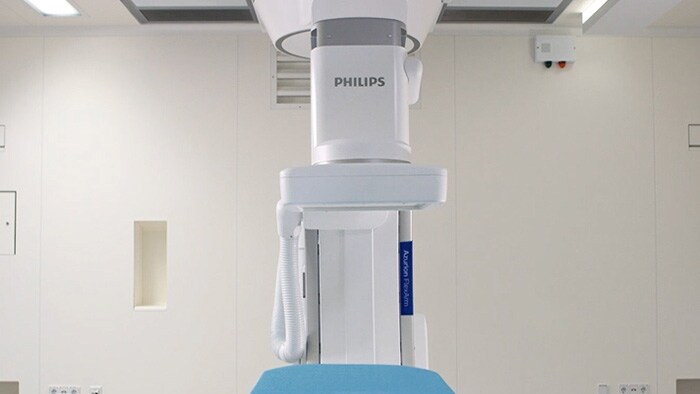 Система Philips Azurion 7 М20 со штативом FlexArm в интервенционной радиологии
