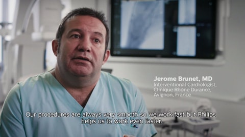 Видео о системе Azurion в больнице Clinique Rhône Durance