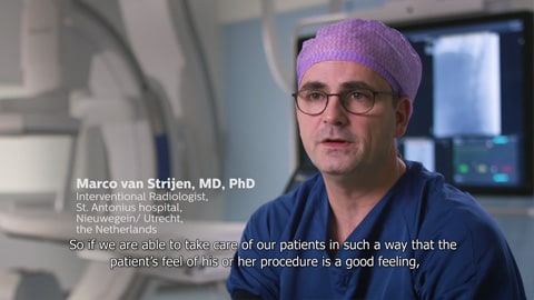 Видео о системе Azurion в больнице St. Antonius