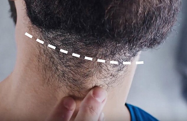 Правильная стрижка бороды в зоне шеи