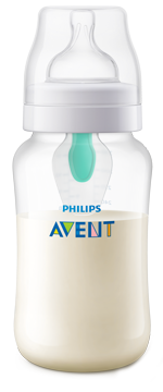 Детская бутылочка с клапаном airfree philips avent anti colic