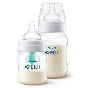 Детская бутылочка с клапаном airfree philips avent anti colic