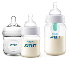 Детская бутылочка с клапаном airfree philips avent anti colic