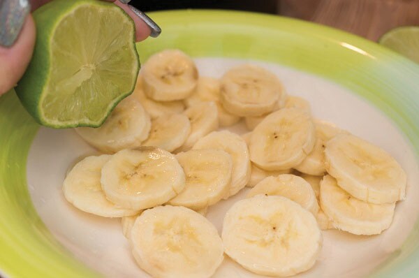 banana cheesecake
