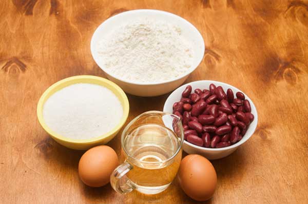 Булочки с фасолью
