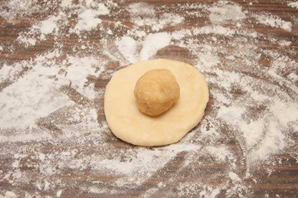 Булочки с фасолью