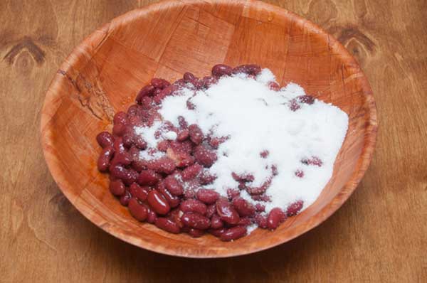 Булочки с фасолью