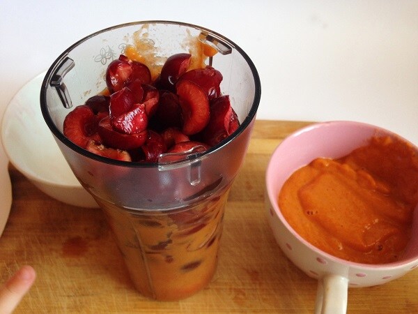 cherry apricot puree blender2