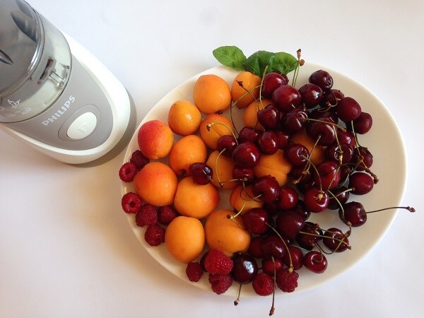Cherry and apricot puree necessities