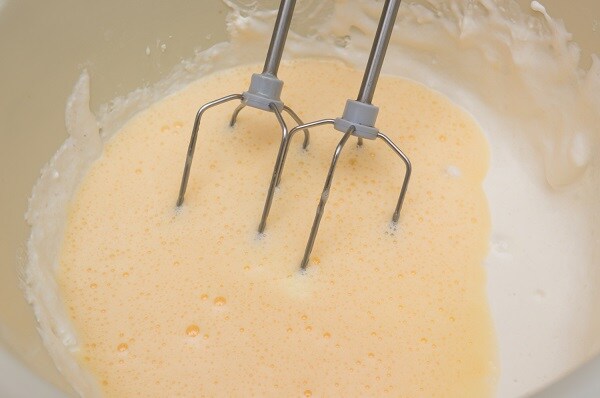 Cottage cheese casserole with pears 4