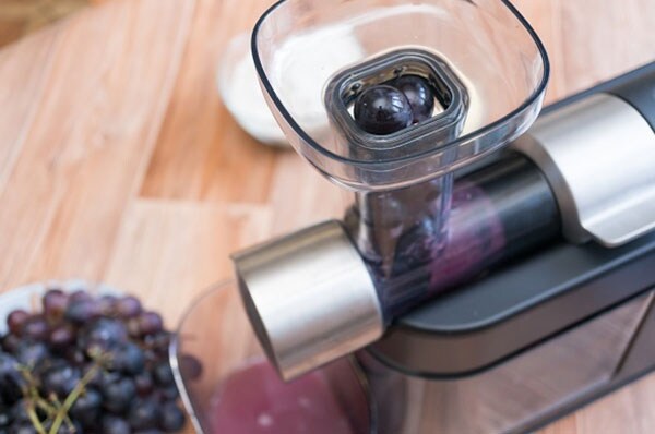 Dessert on grape juice