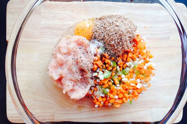 English bread with vegetables 2
