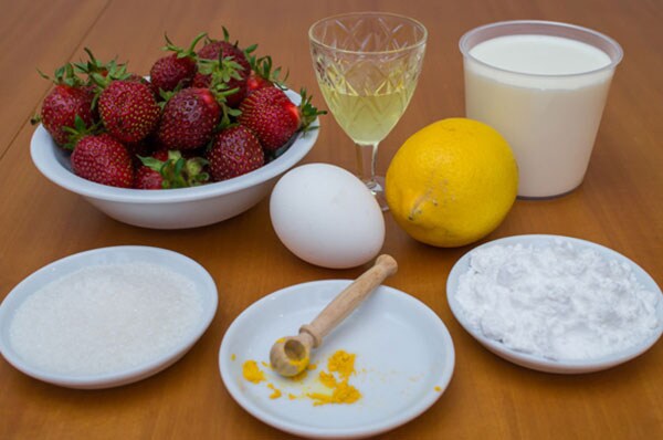 Eton mess с лимончелло