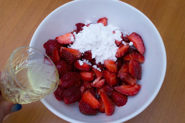 Eton mess с лимончелло