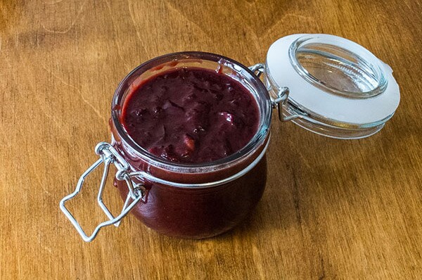 Варенье из слив и шоколада