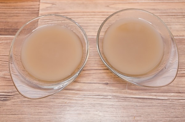strawberry-milk jelly mixture