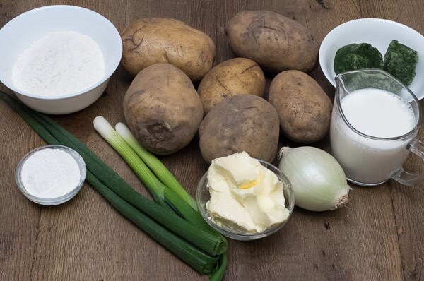 Кыстыбай – лепешки с картофельным пюре