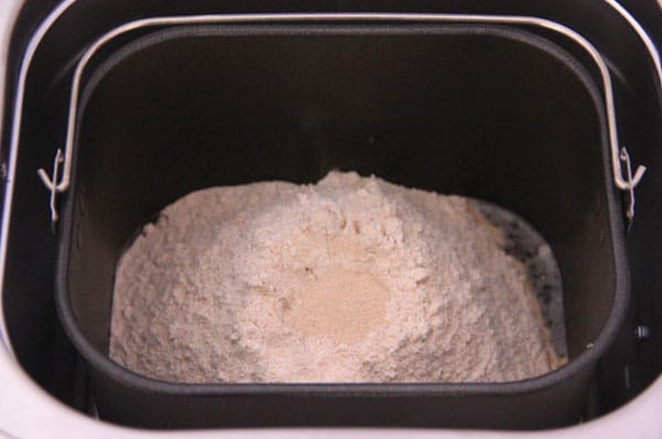 Whole wheat bread with soy and nuts