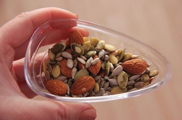 Whole wheat bread with soy and nuts