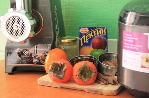 Зимний мармелад из хурмы