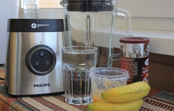 Banana and chicory cocktail necessities
