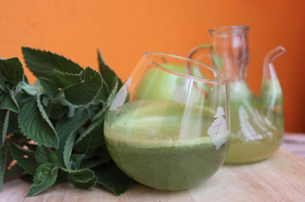 "Mint apple" detox result
