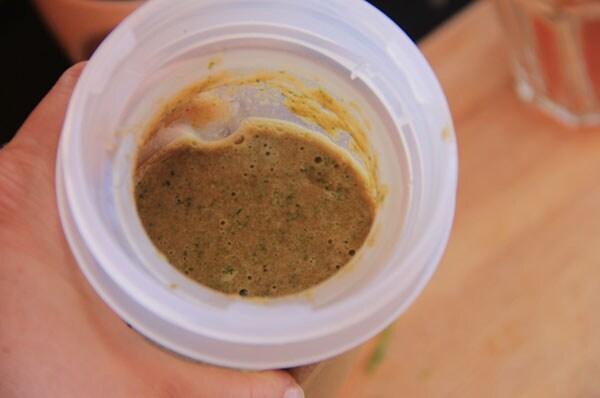 Vegetable smoothie 7