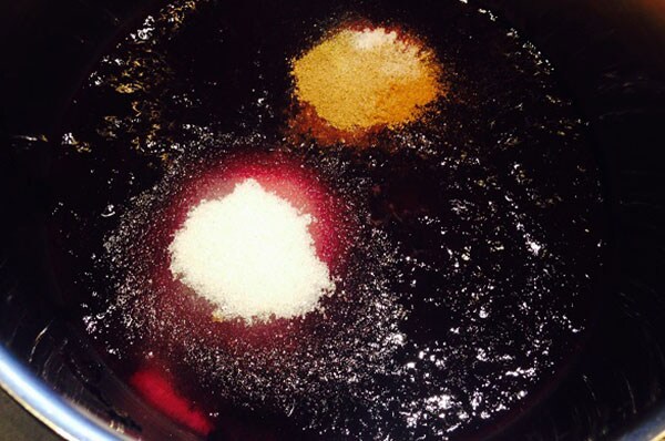 Черничный соус к мясу
