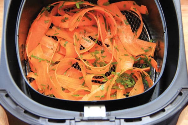 fresh squash salad airfryer