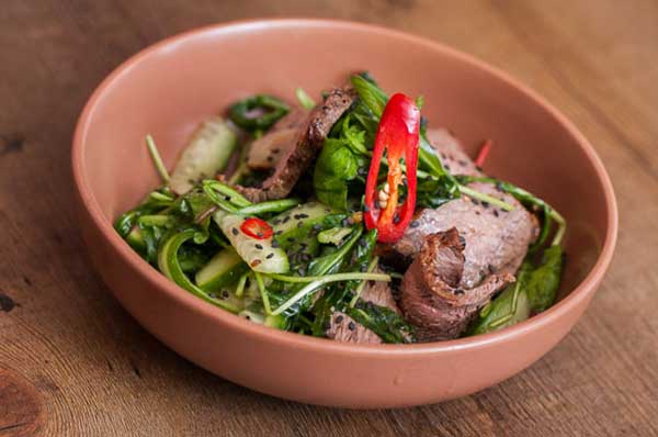 Тайский салат из говядины