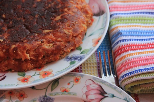Творожная запеканка с овощами и сыром