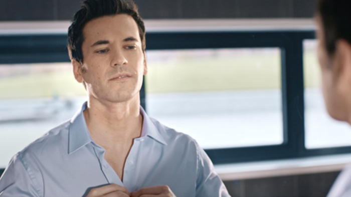 Бритва Philips S7000 во время использования