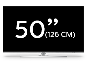 50" 4K UHD LED-телевизор Philips Performance на базе ОС Android TV