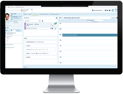 Интерфейс RIS на Mac