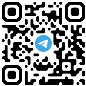 qr-код с логотипом бумажного самолетика