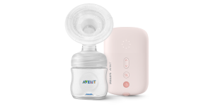 Ручной электронный молокоотсос и соски Philips Avent