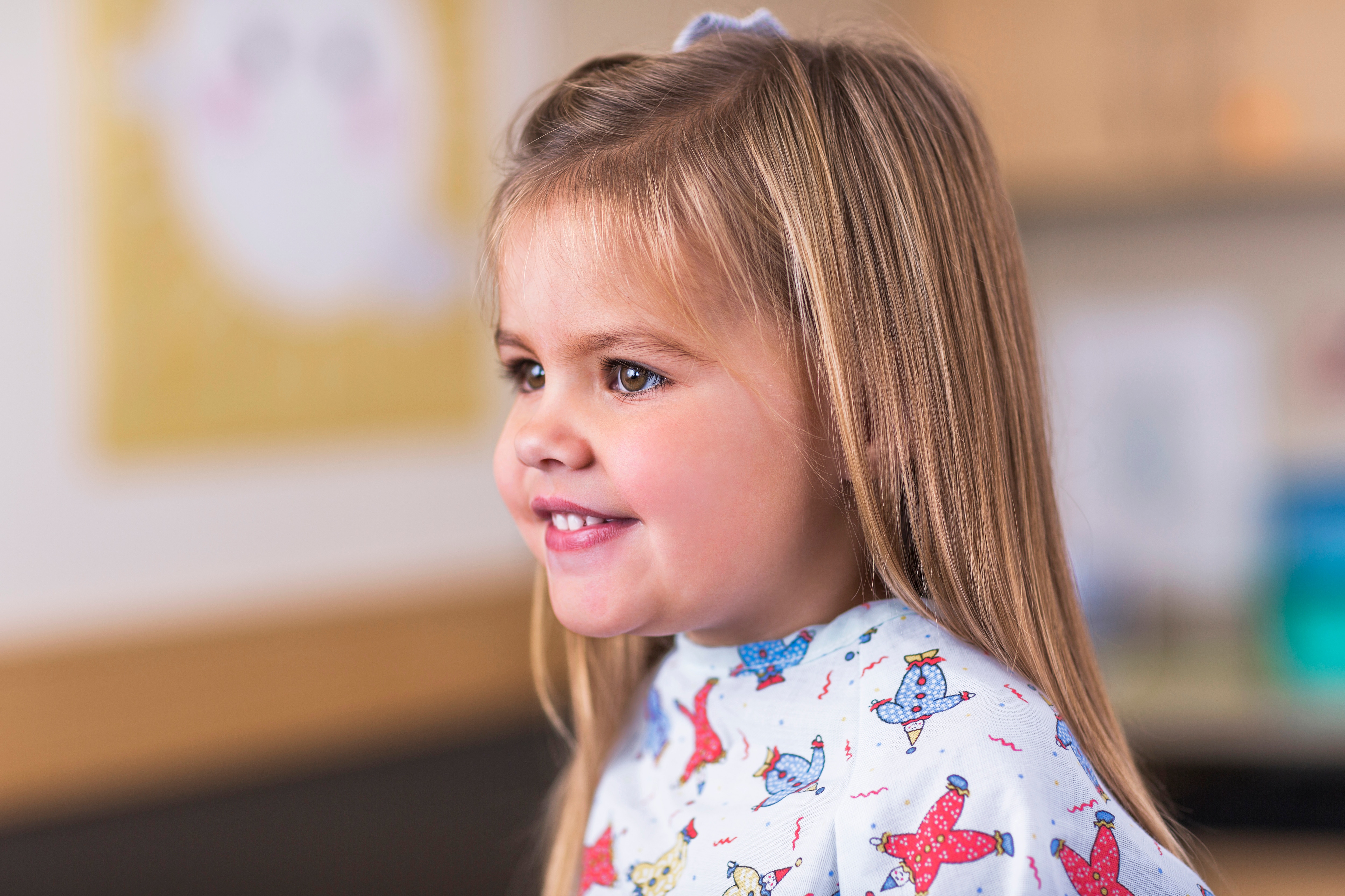 Portrait of pediatric girl