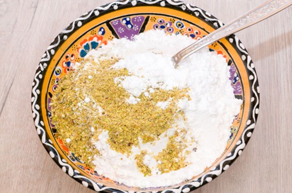 Baklava with pistachios