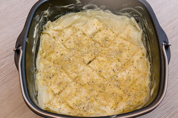 Baklava with pistachios 5