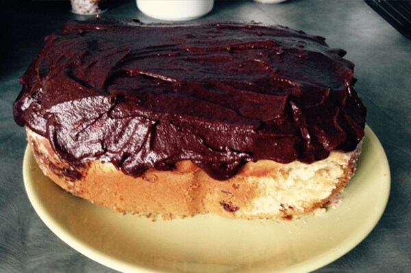 Кулич на лимонном соке