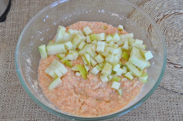 Запеканка пшенная с морковным жмыхом