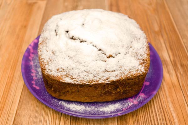 Кекс с орешками