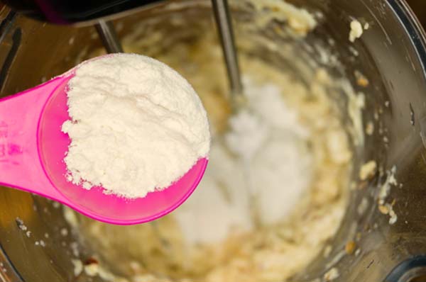 Кекс с орешками