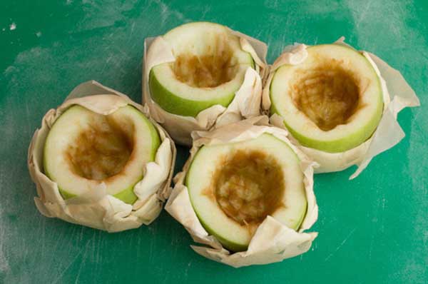 Паштейш - яблоки с заварным кремом