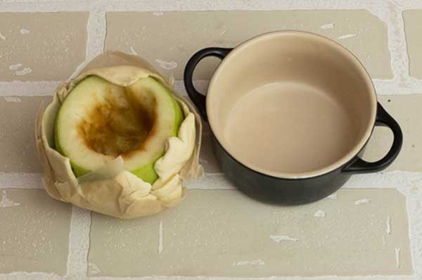 Паштейш - яблоки с заварным кремом