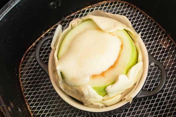 Паштейш - яблоки с заварным кремом