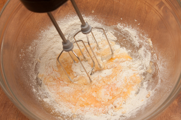 Пирог с лисичками