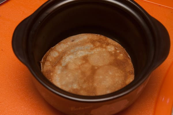 Пирог с лисичками