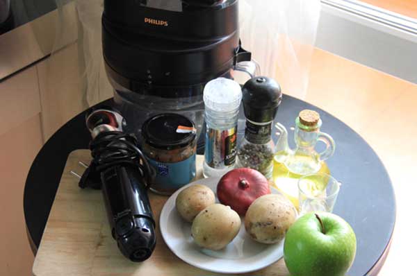 Картофельный салат c сельдью